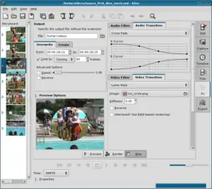 Kino Video Editor for Linux