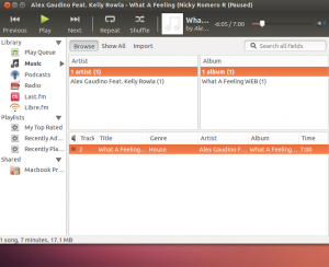 Rhythmbox for Linux